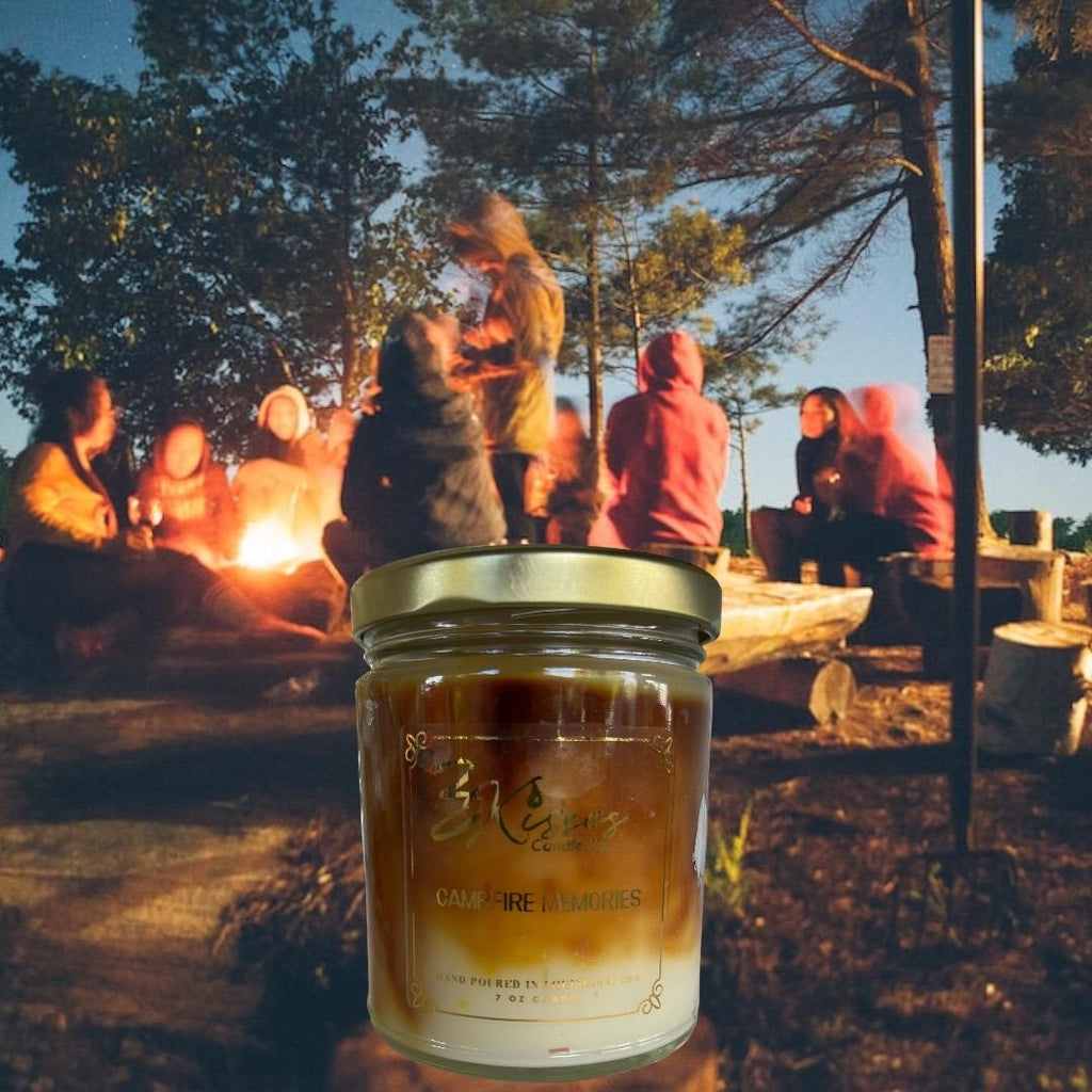 7oz. Candle- Campfire Memories