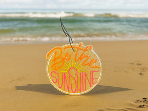 Be The Sunshine Car Freshie