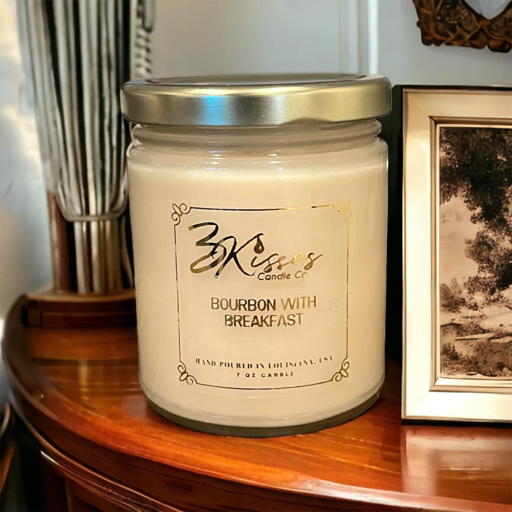 7oz. Candle- Bourbon with Breakfast