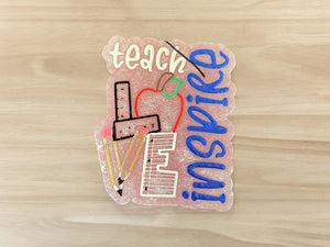 "Teach, Love, Inspire" Car Freshie