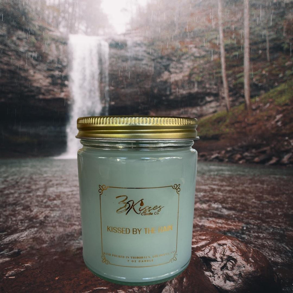 7oz. Candle- Kissed by the Rain