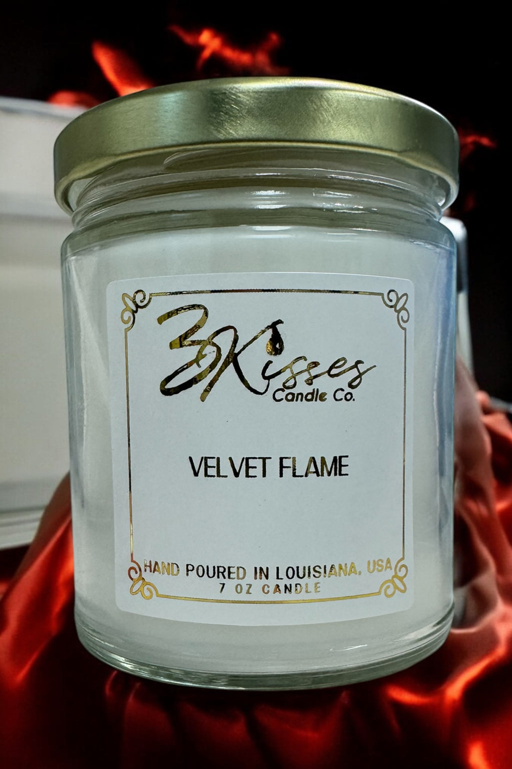 7oz candle - Velvet Flame